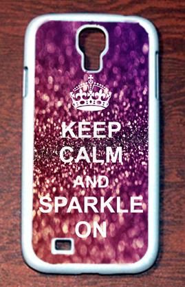 Case Keep Calm and Sparkle Galaxy S4