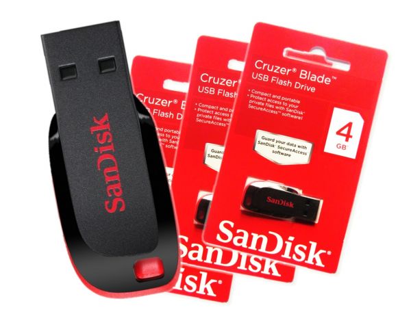 Pen Drive 4 GB Sandisk