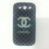 Case Chanel Black Galaxy S3