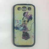 Case Minnie Amarela Galaxy S3